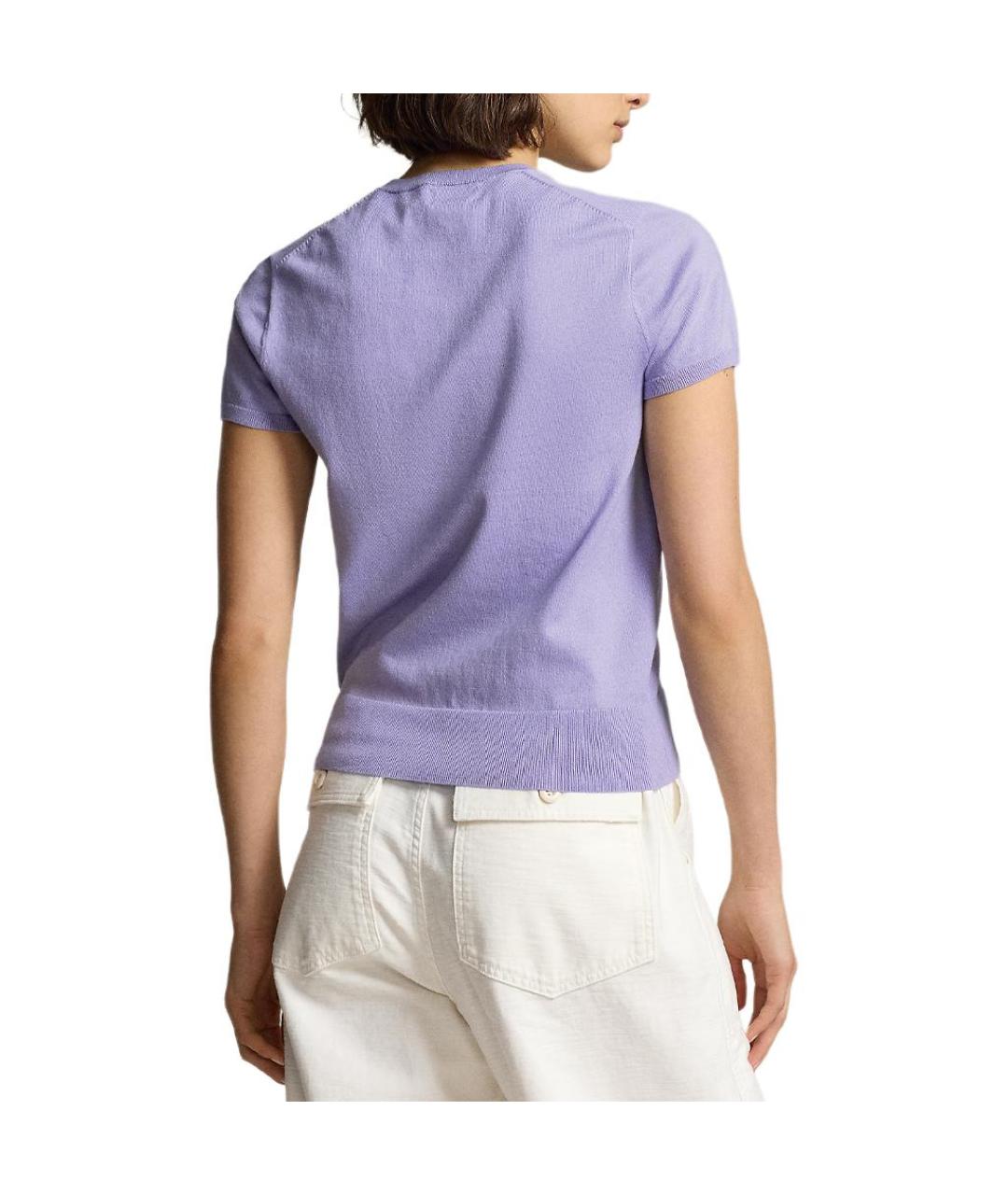 POLO RALPH LAUREN Фиолетовый джемпер / свитер, фото 3