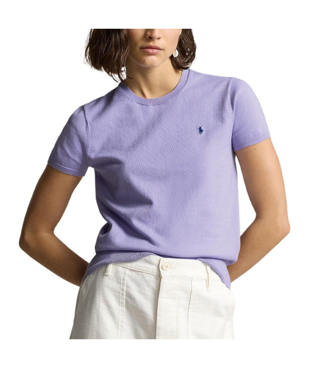 POLO RALPH LAUREN Фиолетовый джемпер / свитер, фото 4