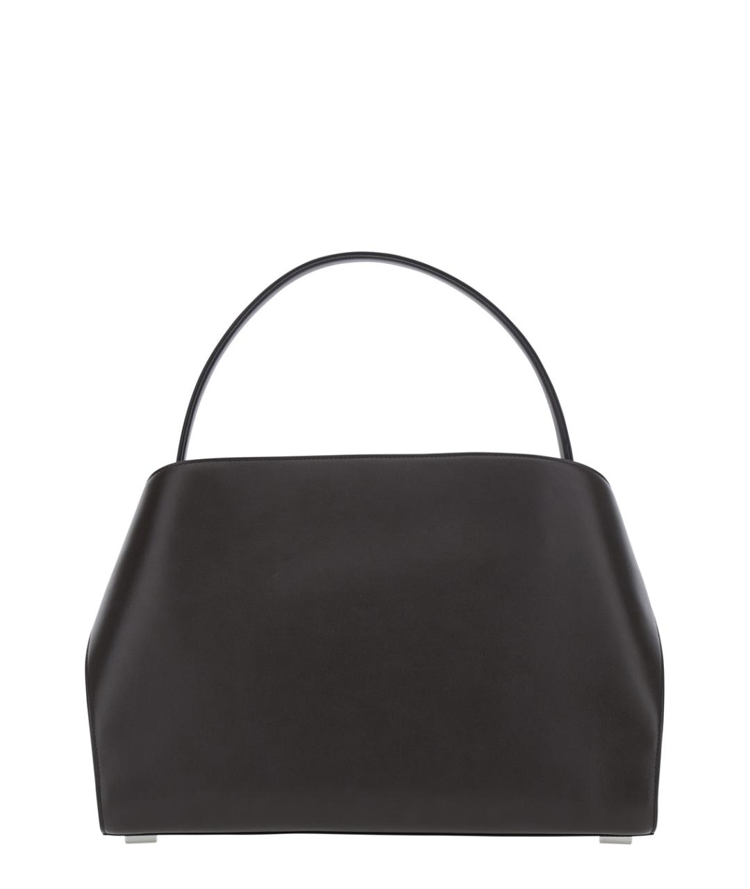 FERRAGAMO Коричневая кожаная сумка с короткими ручками, фото 2