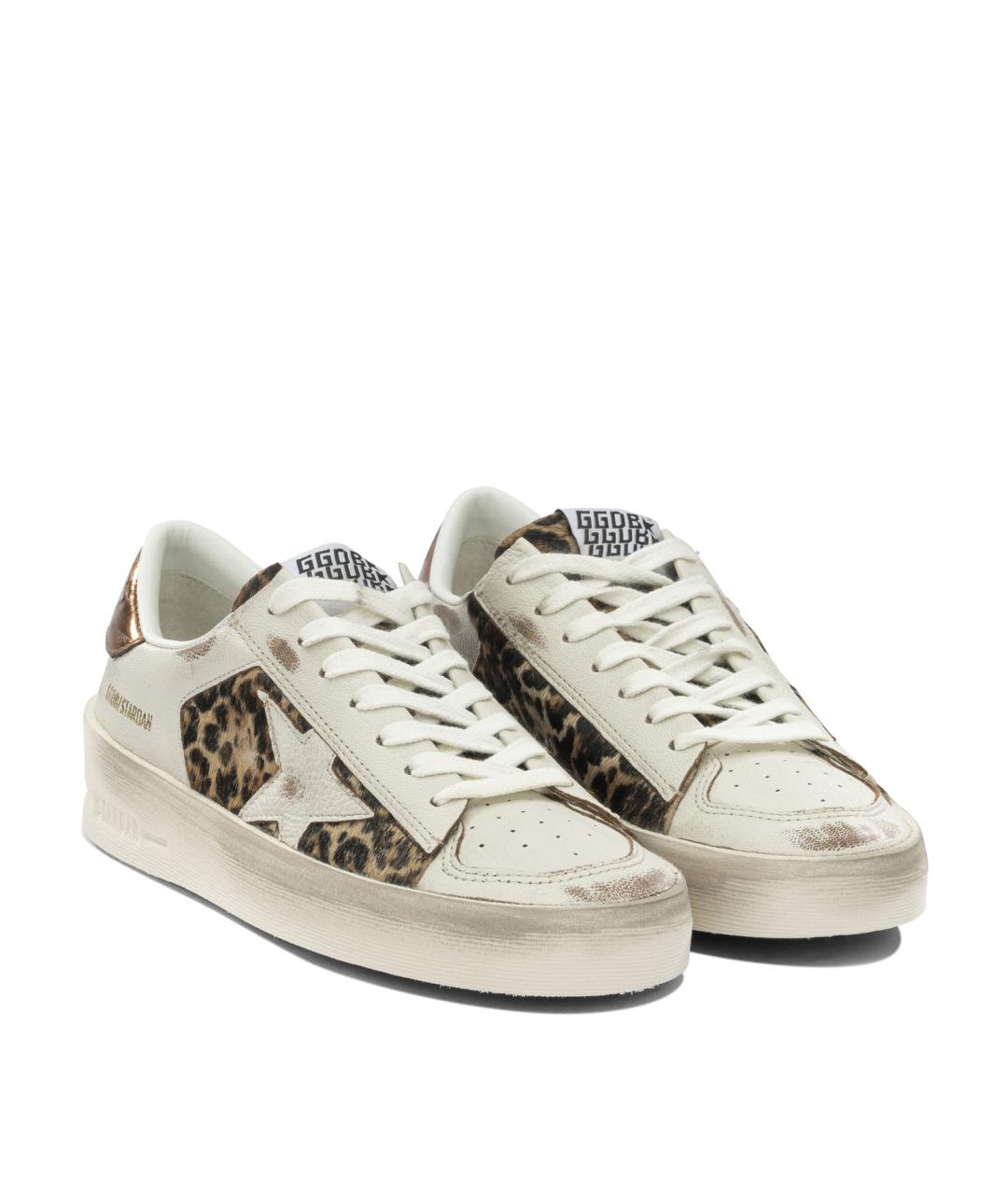 GOLDEN GOOSE Мульти кожаные кроссовки, фото 2