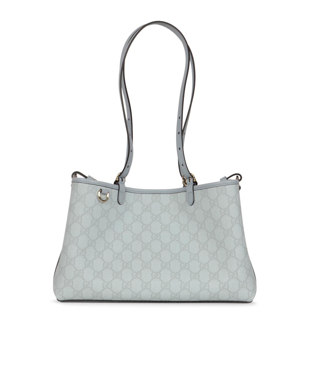 GUCCI Голубая сумка тоут, фото 1