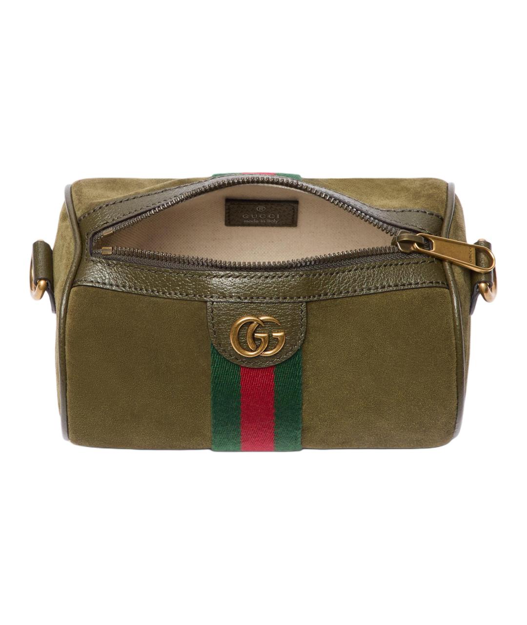 GUCCI Зеленая сумка через плечо, фото 5