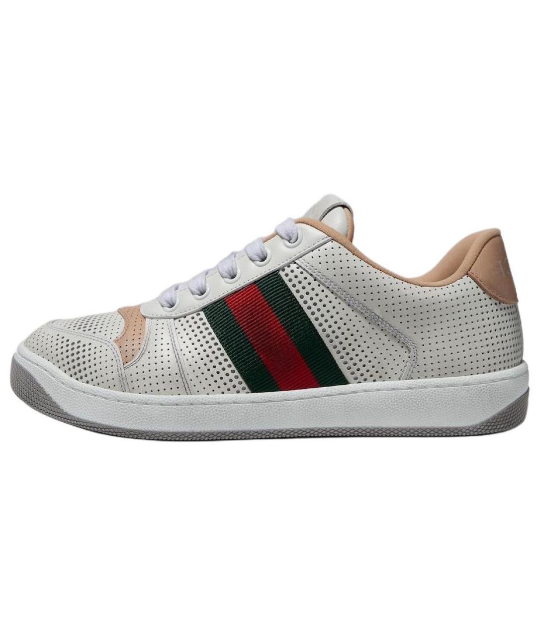 GUCCI Белые кроссовки, фото 2