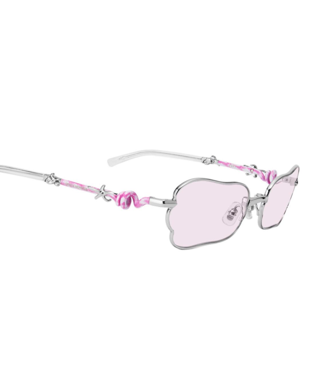 GENTLE MONSTER Серебряные металлические солнцезащитные очки, фото 5
