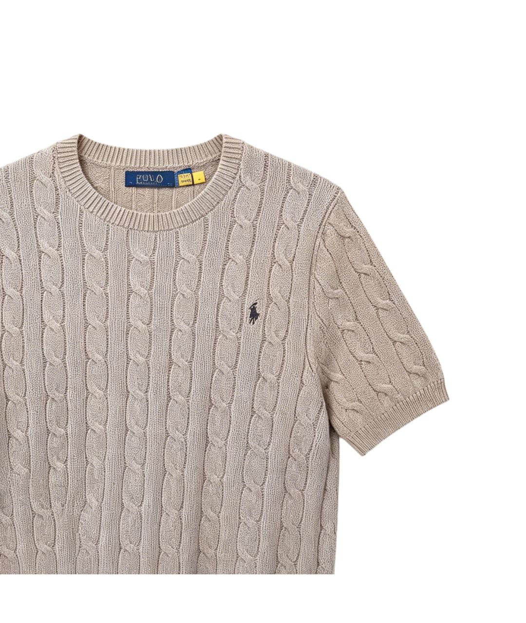 POLO RALPH LAUREN Бежевый джемпер / свитер, фото 2