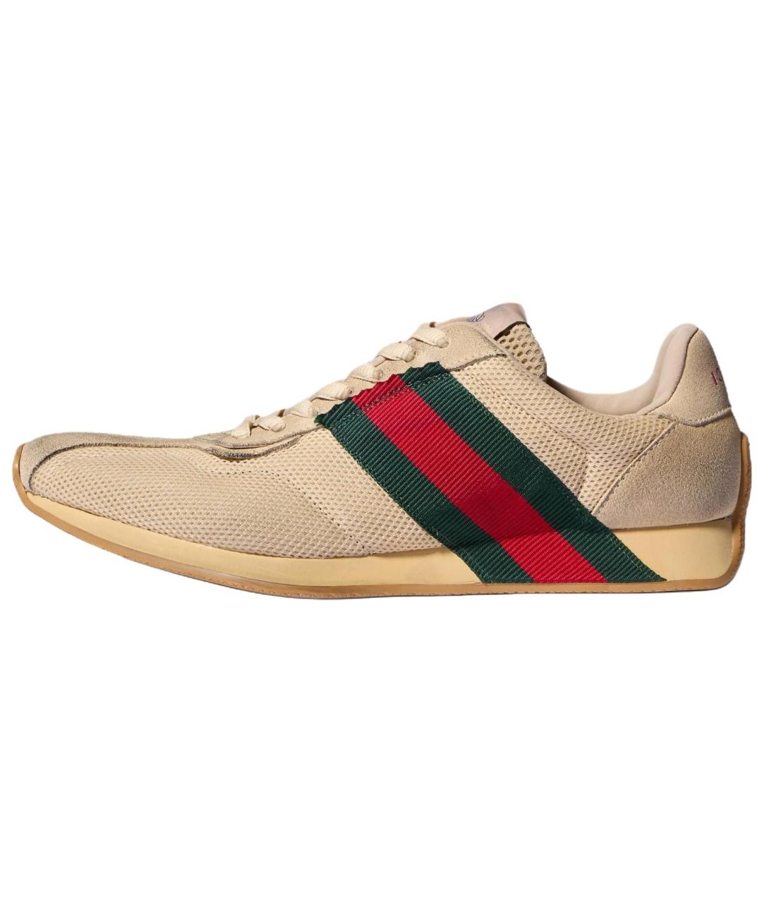 GUCCI Бежевые кроссовки, фото 2