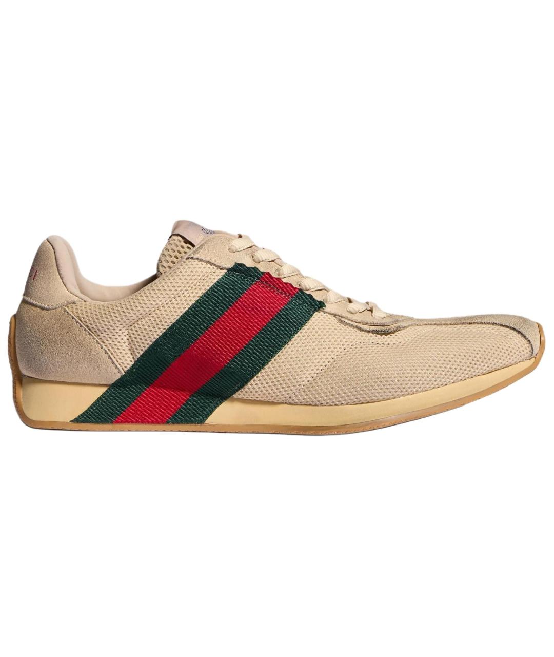 GUCCI Бежевые кроссовки, фото 1