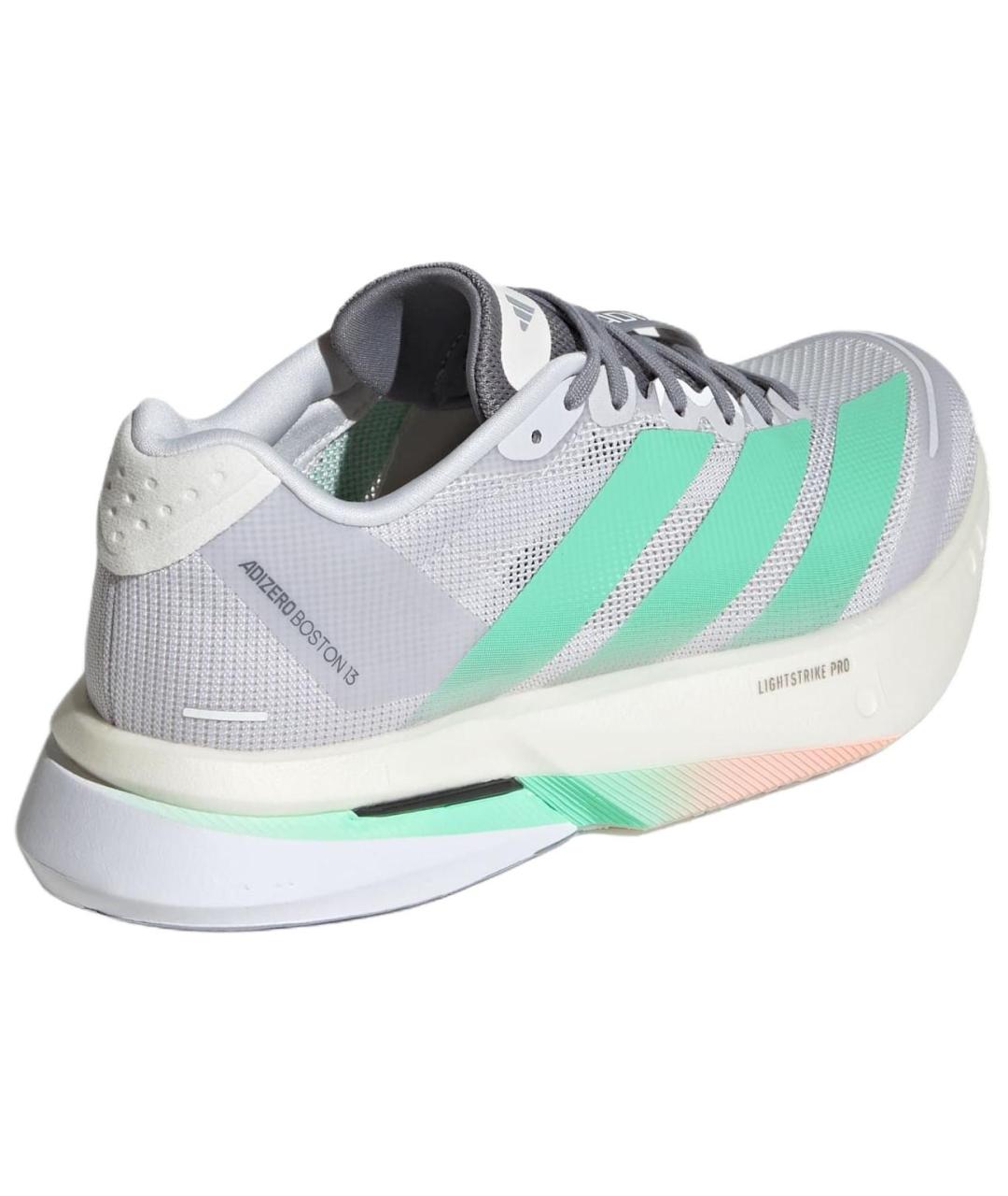 ADIDAS Серые текстильные кроссовки, фото 4