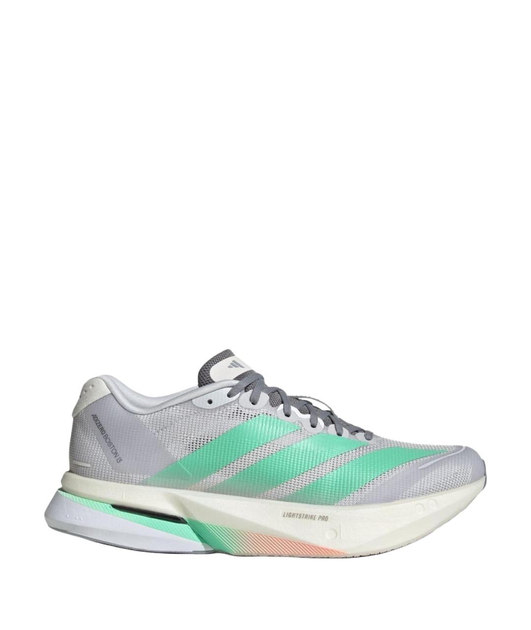ADIDAS Серые текстильные кроссовки, фото 1