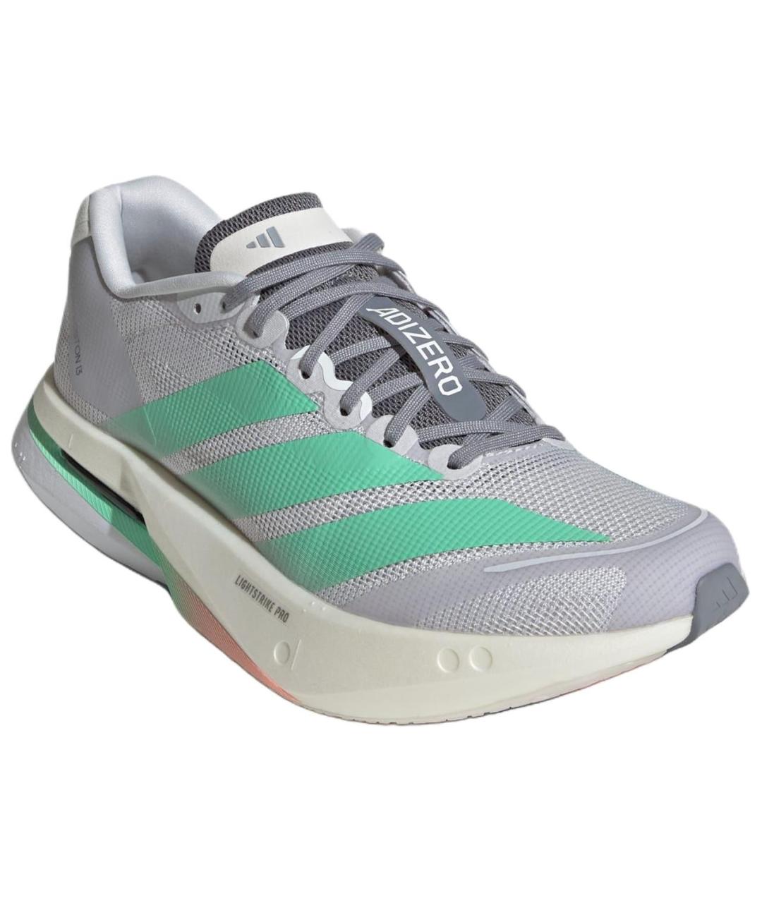 ADIDAS Серые текстильные кроссовки, фото 3
