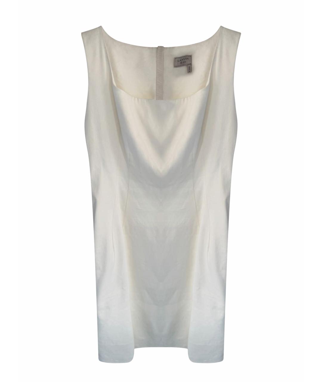 LANVIN Белое платье, фото 1