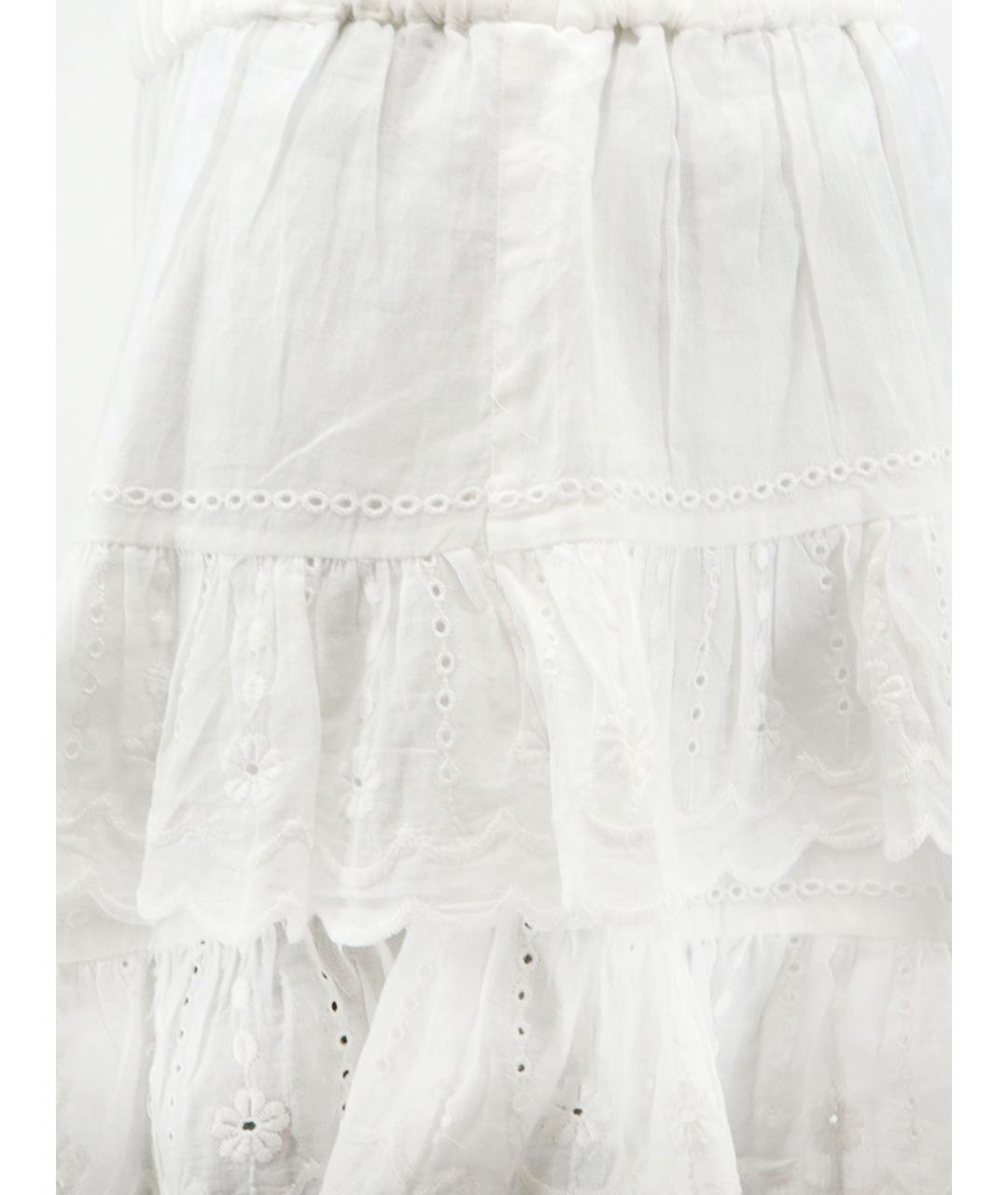 ISABEL MARANT ETOILE Белые хлопковые шорты, фото 3