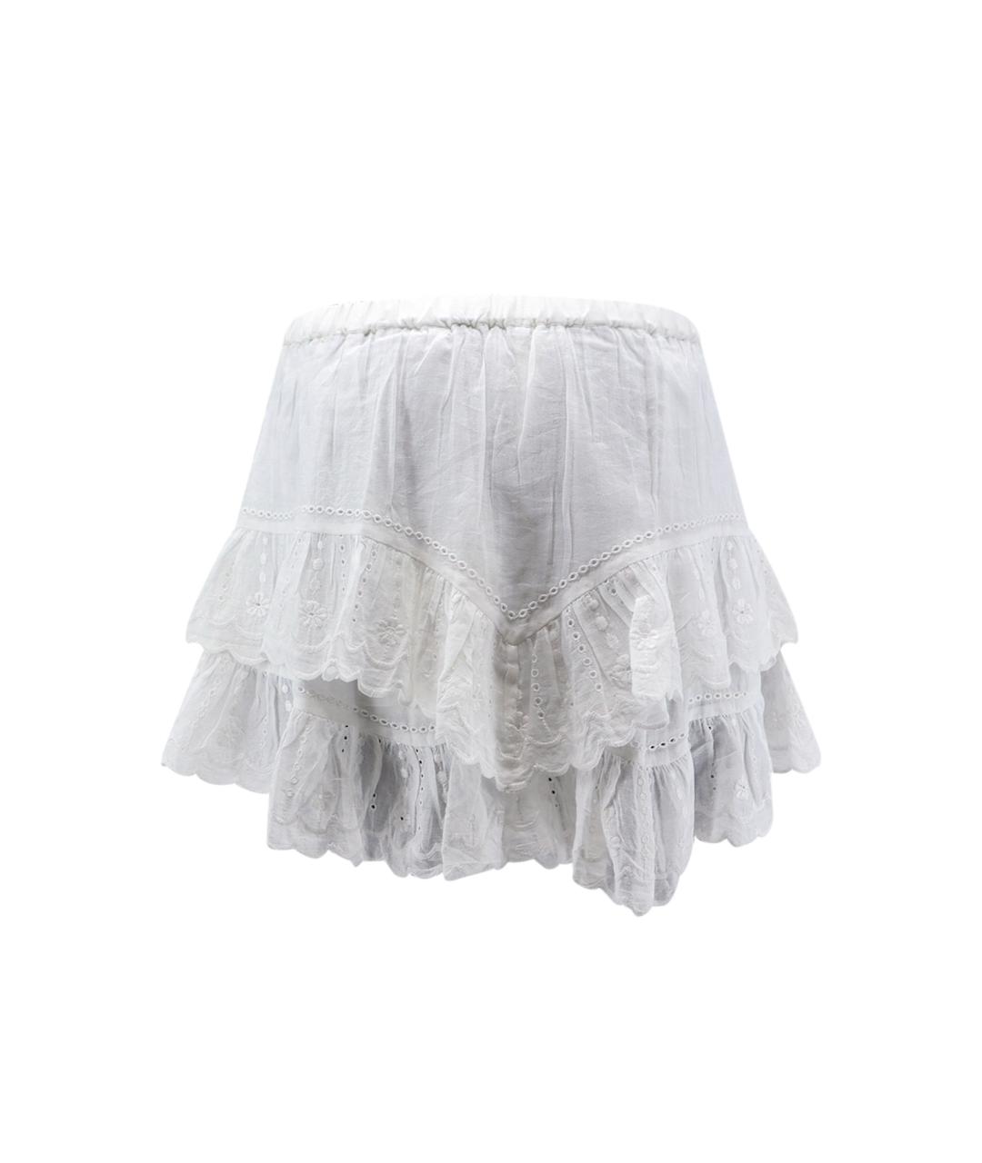ISABEL MARANT ETOILE Белые хлопковые шорты, фото 2