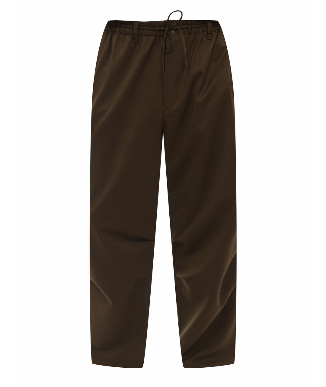 Y-3 Хаки шерстяные повседневные брюки, фото 1