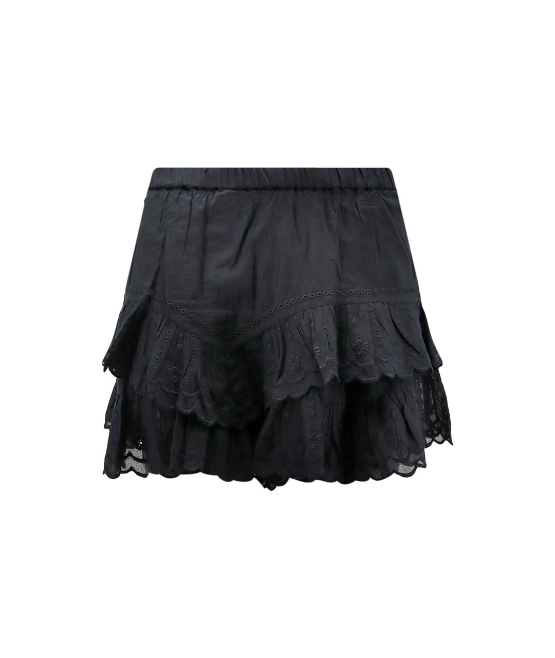 ISABEL MARANT ETOILE Черные хлопковые шорты, фото 1