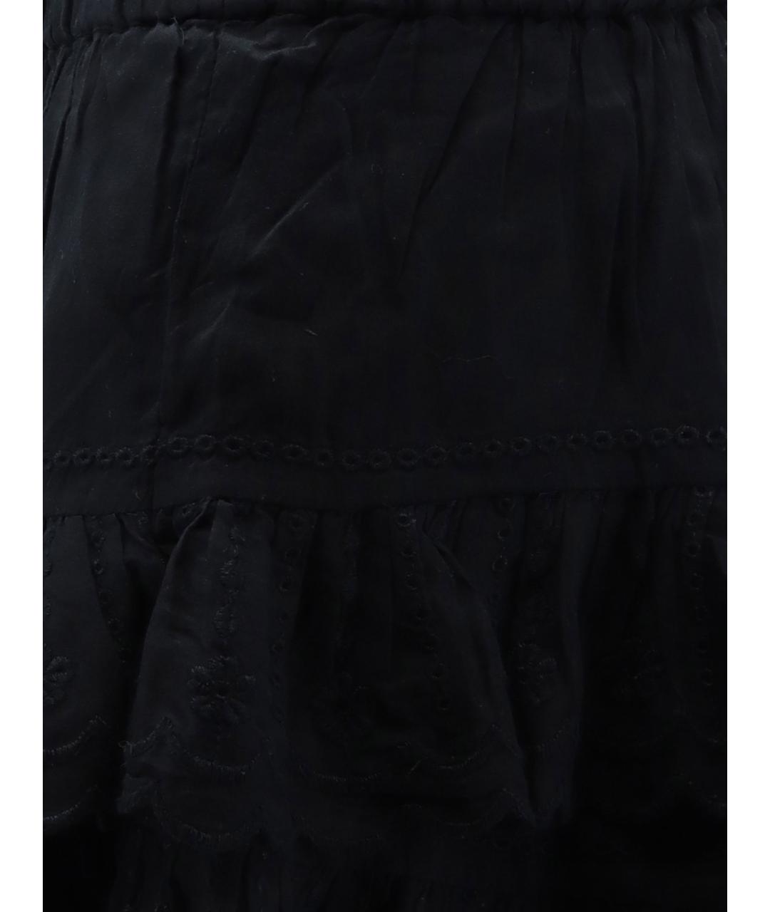 ISABEL MARANT ETOILE Черные хлопковые шорты, фото 3