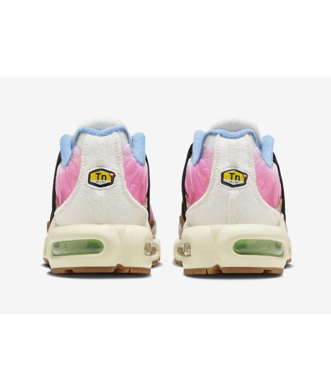 NIKE Голубые синтетические низкие кроссовки / кеды, фото 4