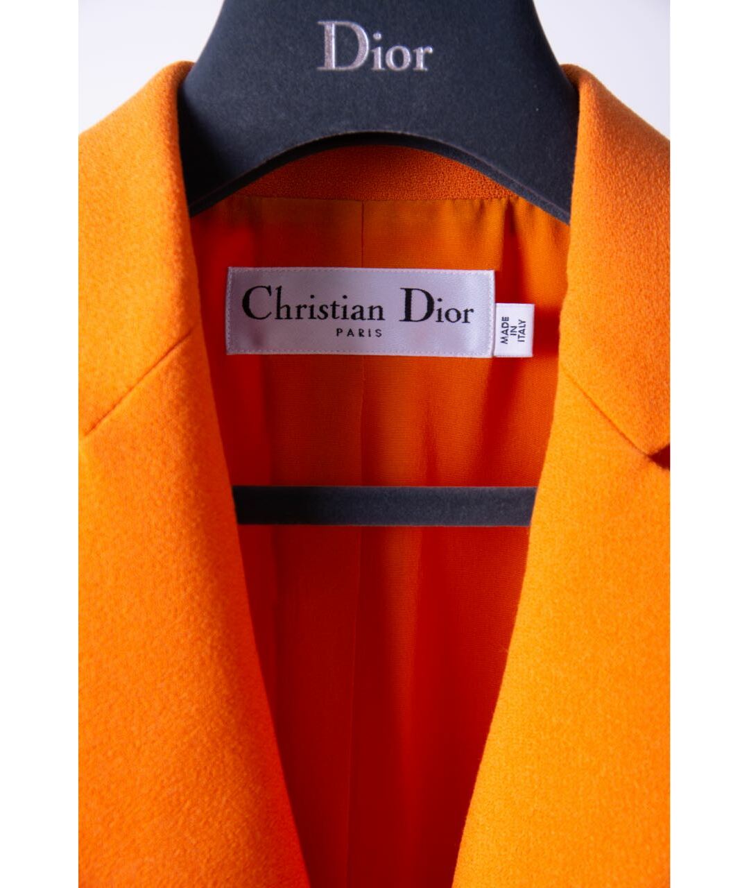 CHRISTIAN DIOR PRE-OWNED Оранжевый шерстяной жакет/пиджак, фото 4