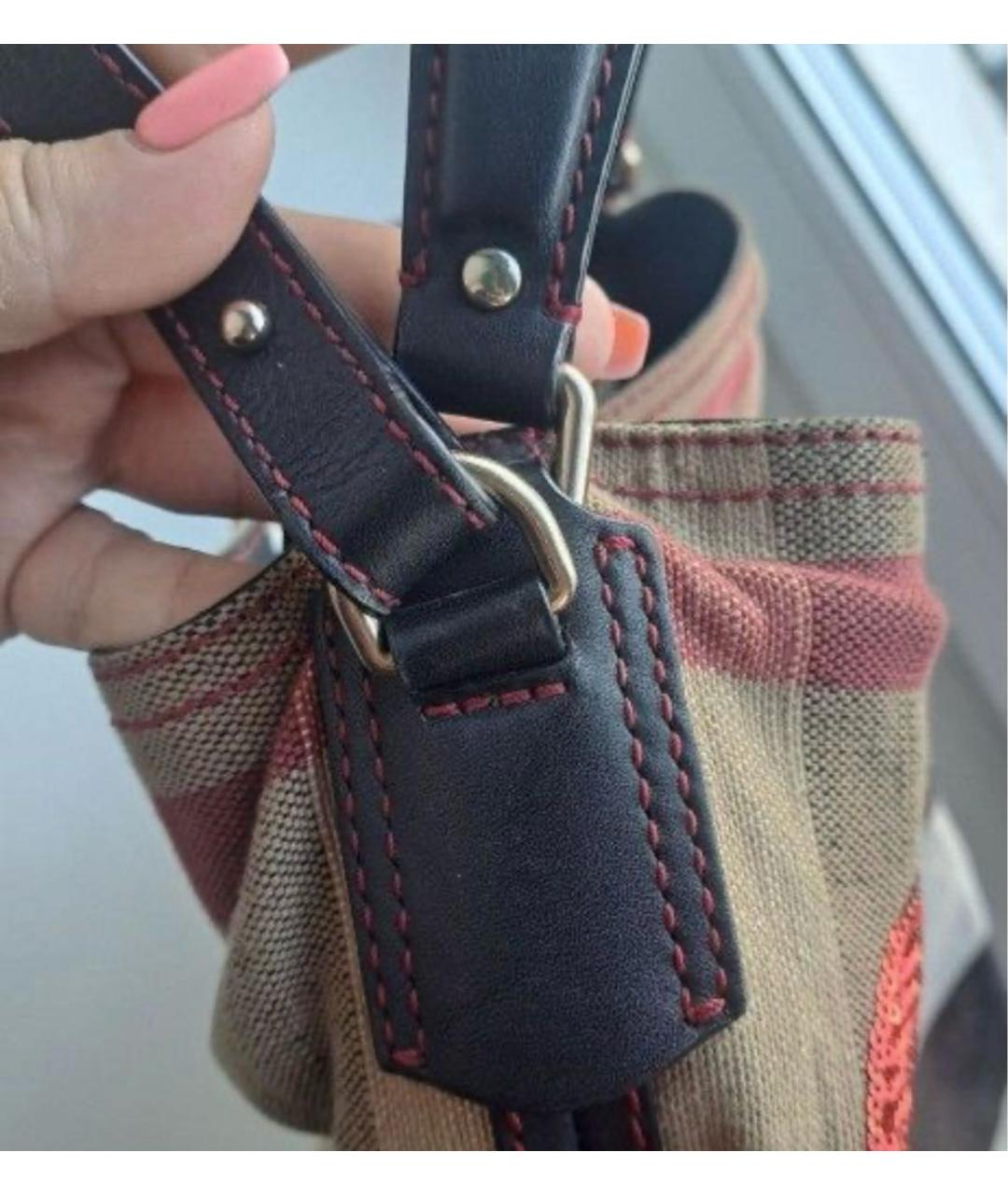 BURBERRY Бежевая сумка через плечо, фото 8