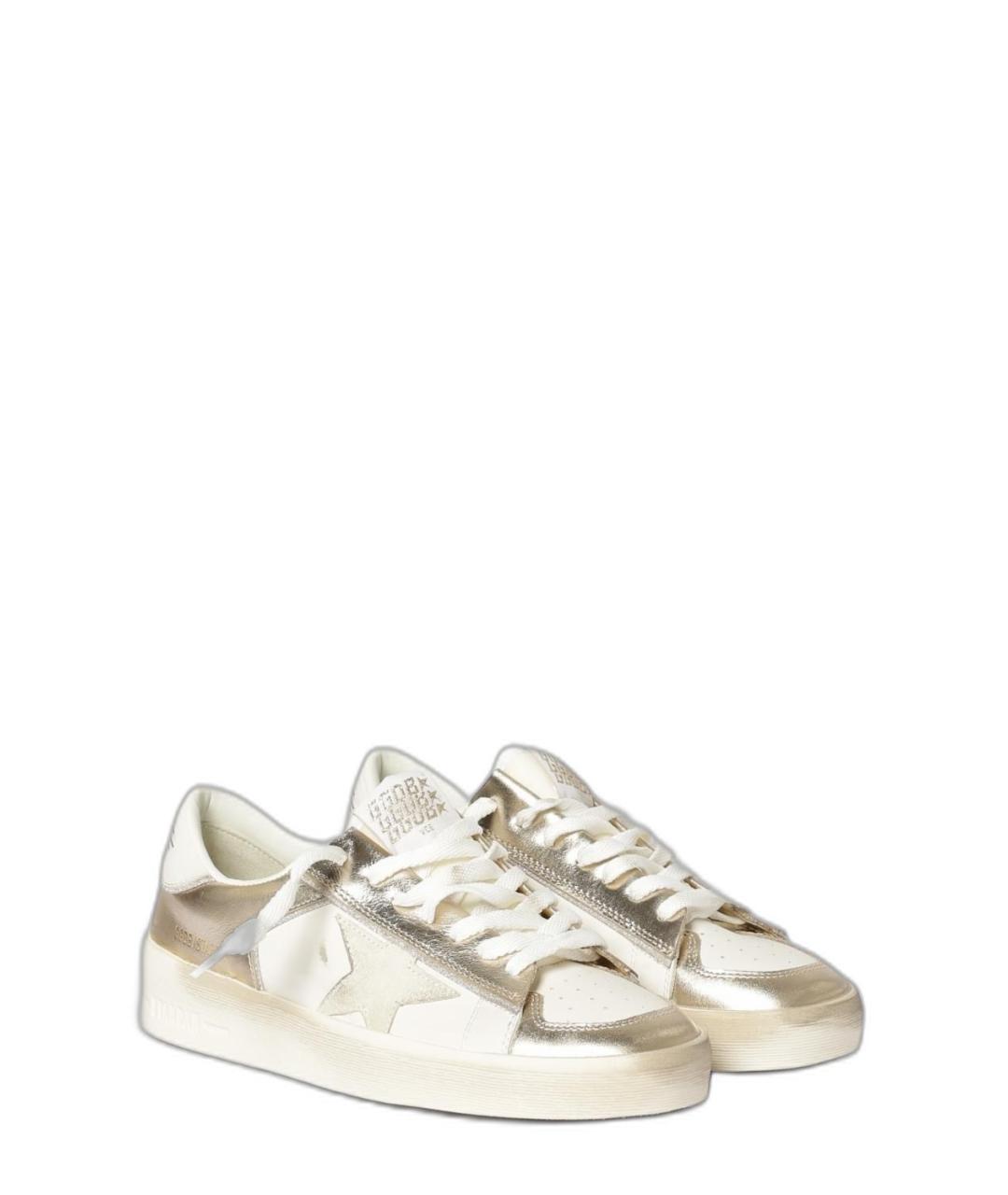 GOLDEN GOOSE Мульти кожаные кеды, фото 2