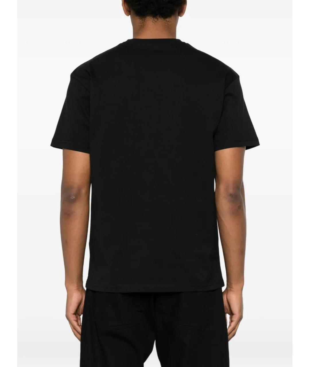GIVENCHY Черная хлопковая футболка, фото 4