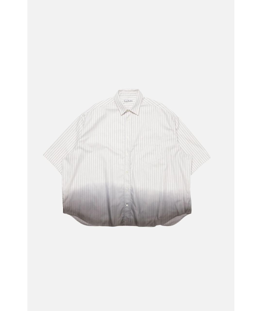 ACNE STUDIOS Белая хлопковая кэжуал рубашка, фото 1