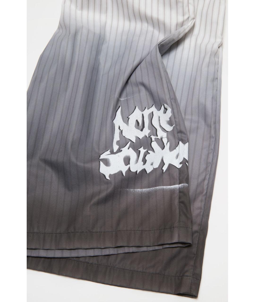ACNE STUDIOS Мульти хлопковые шорты, фото 3
