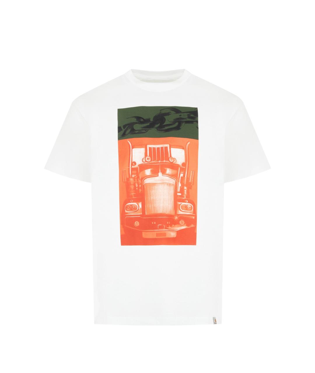 CARHARTT WIP Белая хлопковая футболка, фото 1