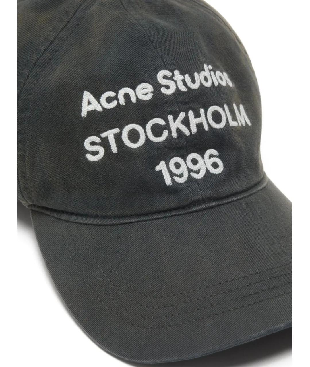 ACNE STUDIOS Хаки хлопковая кепка/бейсболка, фото 2