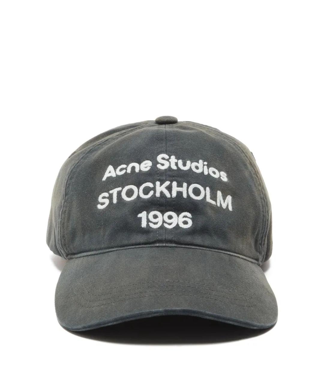 ACNE STUDIOS Хаки хлопковая кепка/бейсболка, фото 1
