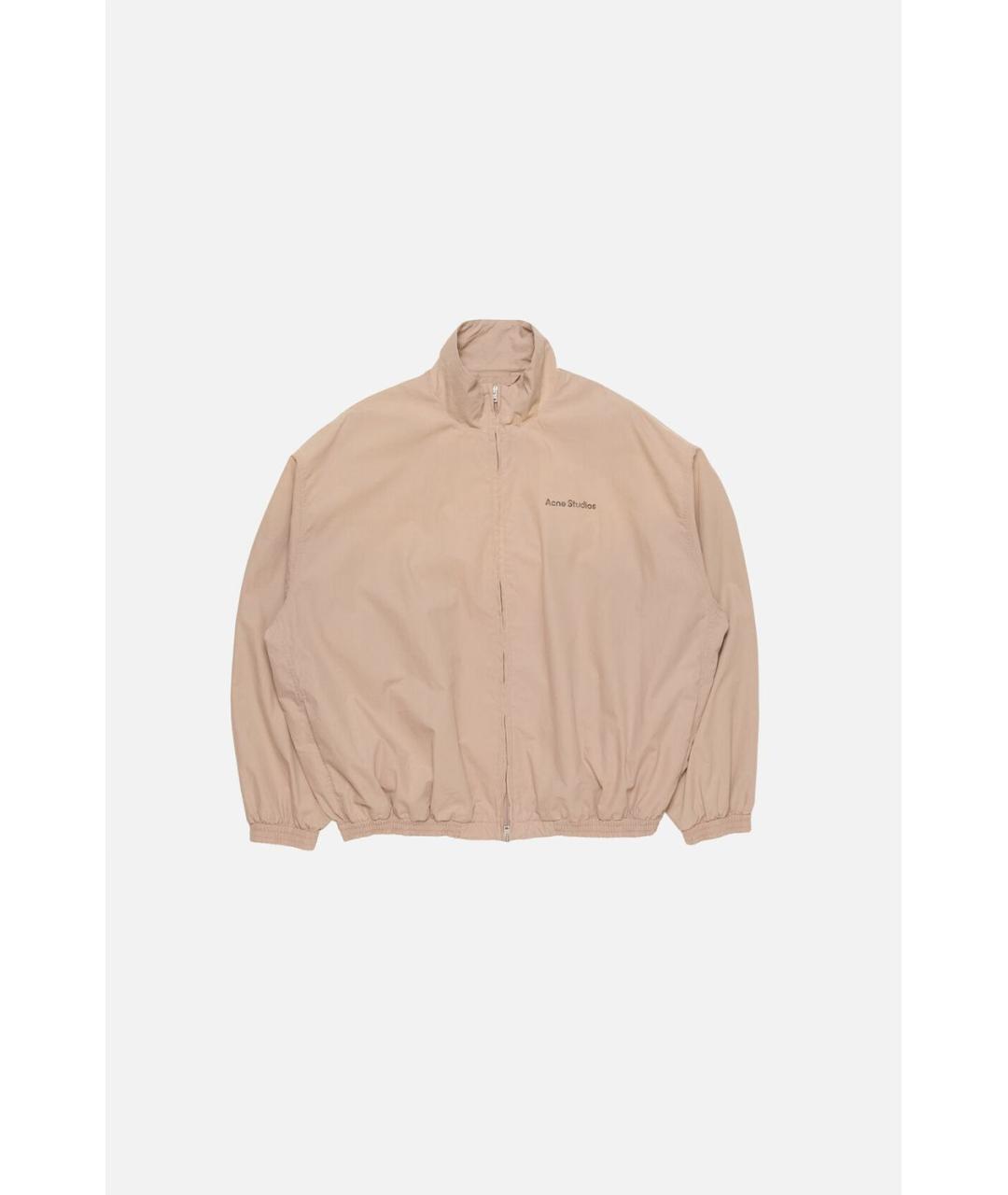 ACNE STUDIOS Бежевая хлопковая куртка, фото 1