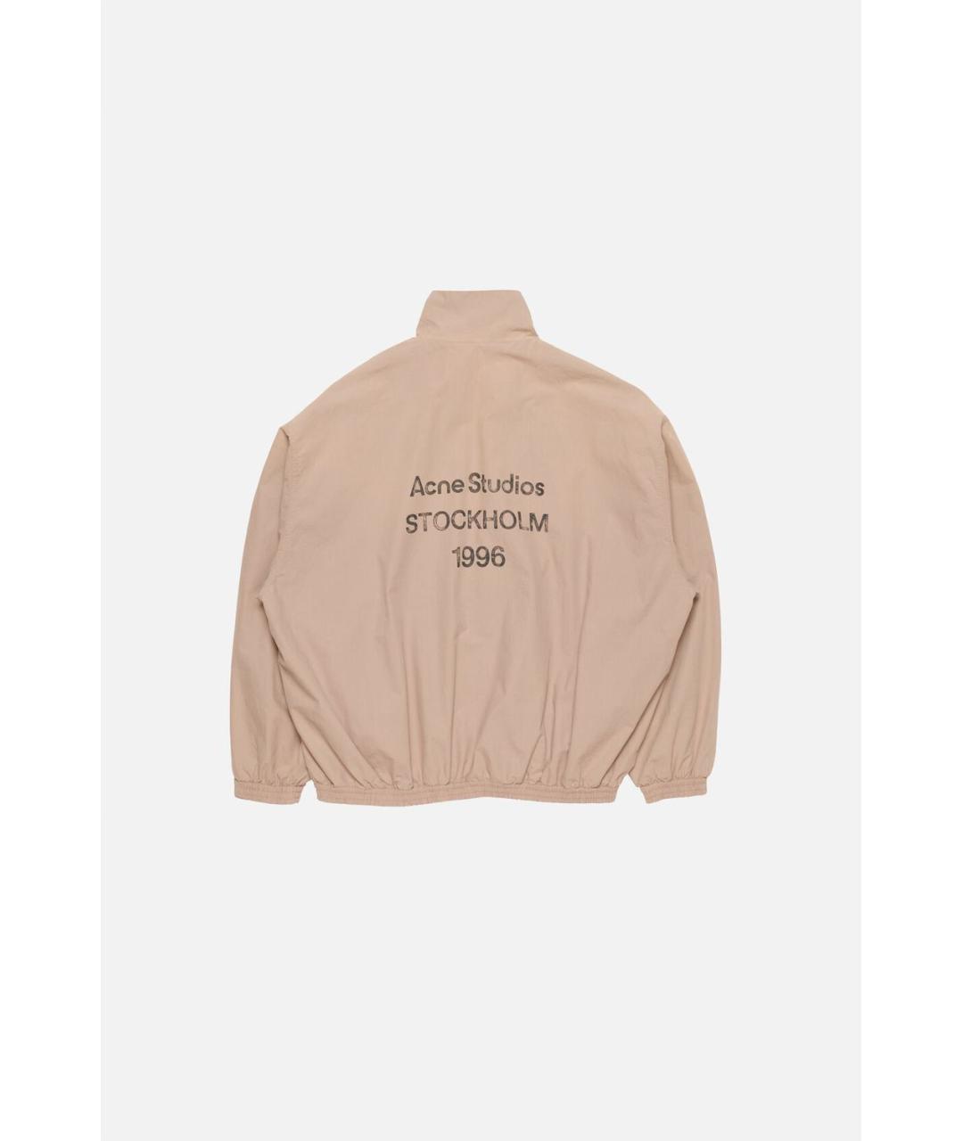 ACNE STUDIOS Бежевая хлопковая куртка, фото 2