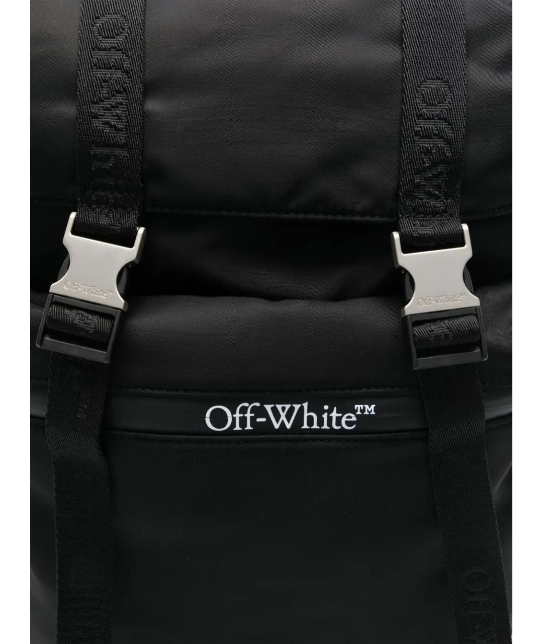 OFF-WHITE Черный синтетический рюкзак, фото 3