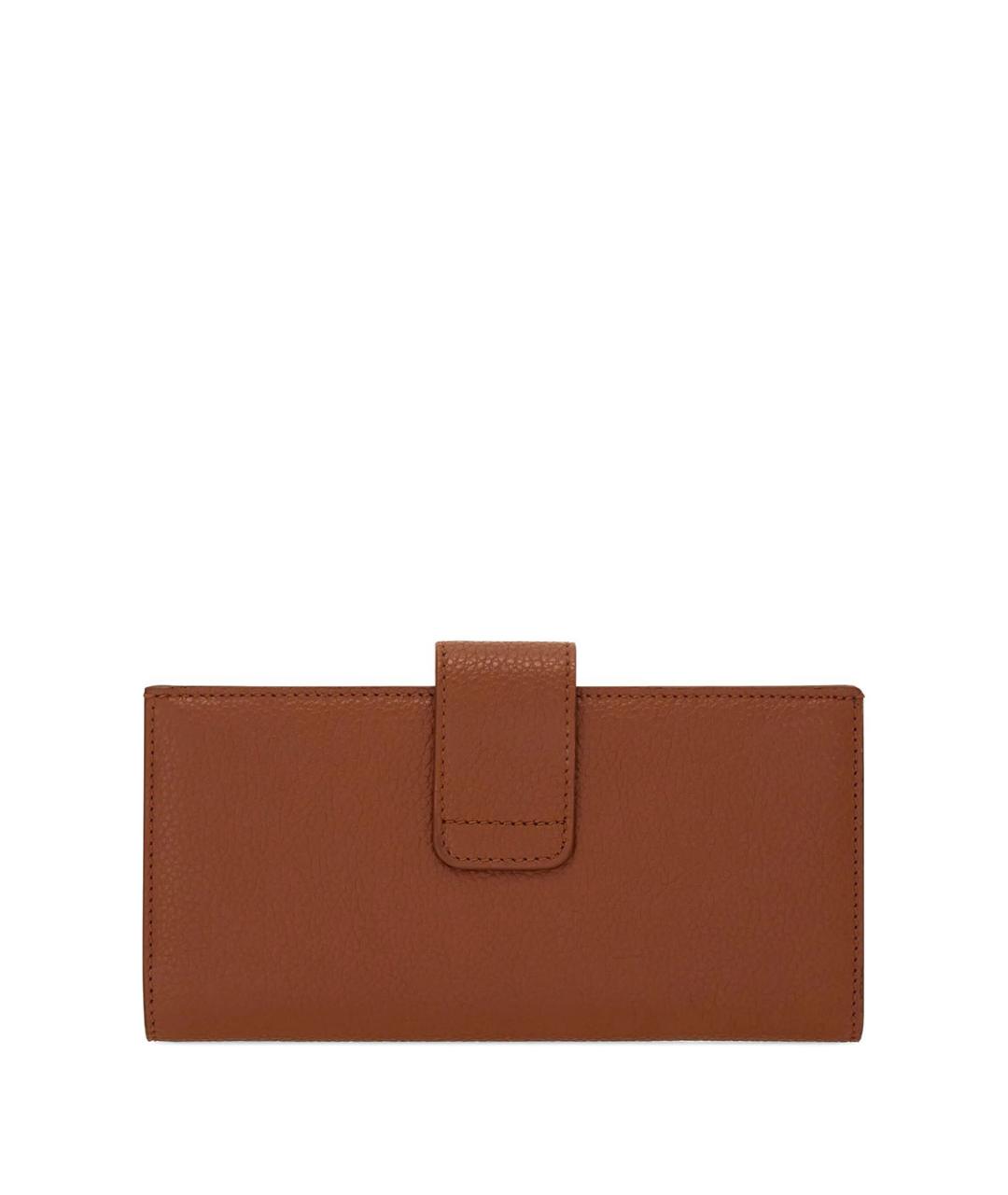 FERRAGAMO Коричневый кожаный кошелек, фото 3