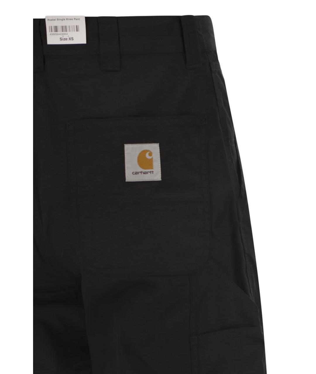CARHARTT WIP Черные полиэстеровые повседневные брюки, фото 4