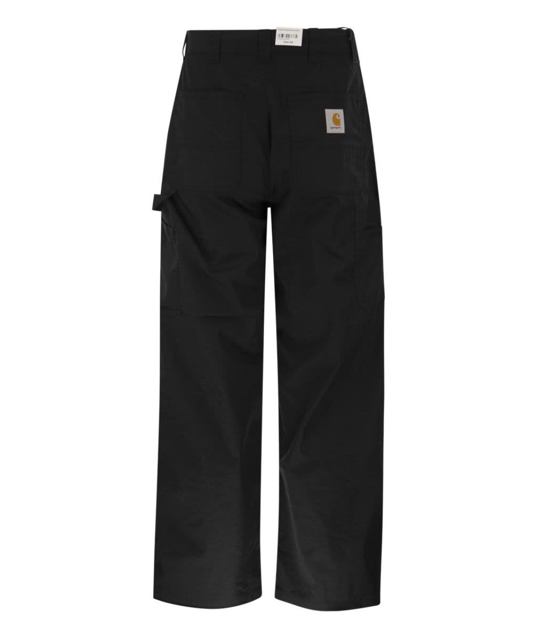CARHARTT WIP Черные полиэстеровые повседневные брюки, фото 2