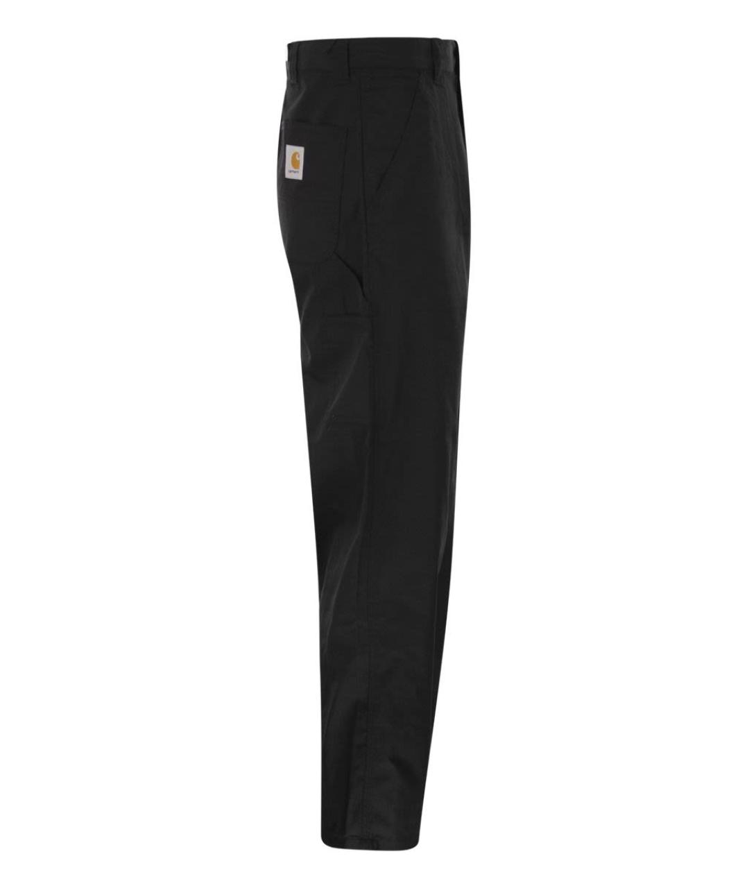 CARHARTT WIP Черные полиэстеровые повседневные брюки, фото 3