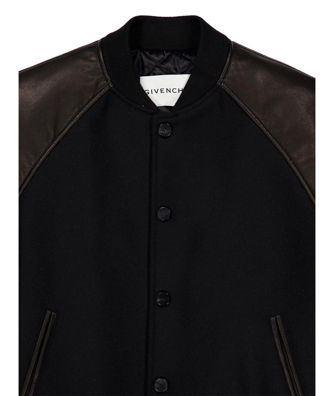 GIVENCHY Черная шерстяная куртка, фото 5