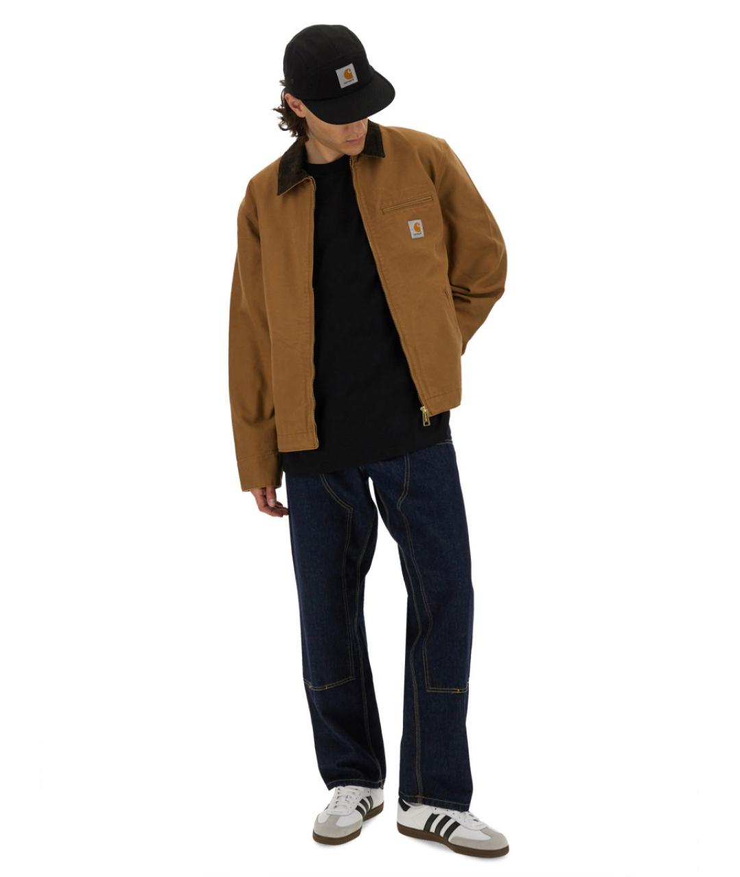CARHARTT WIP Горчичная хлопковая куртка, фото 4