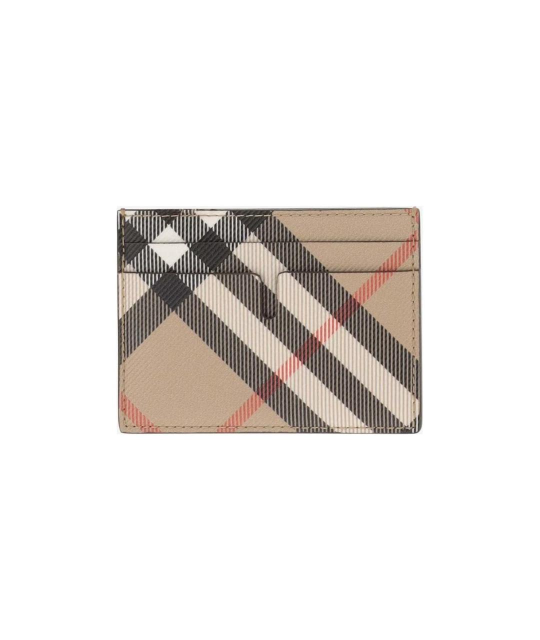 BURBERRY Бежевый кардхолдер, фото 2