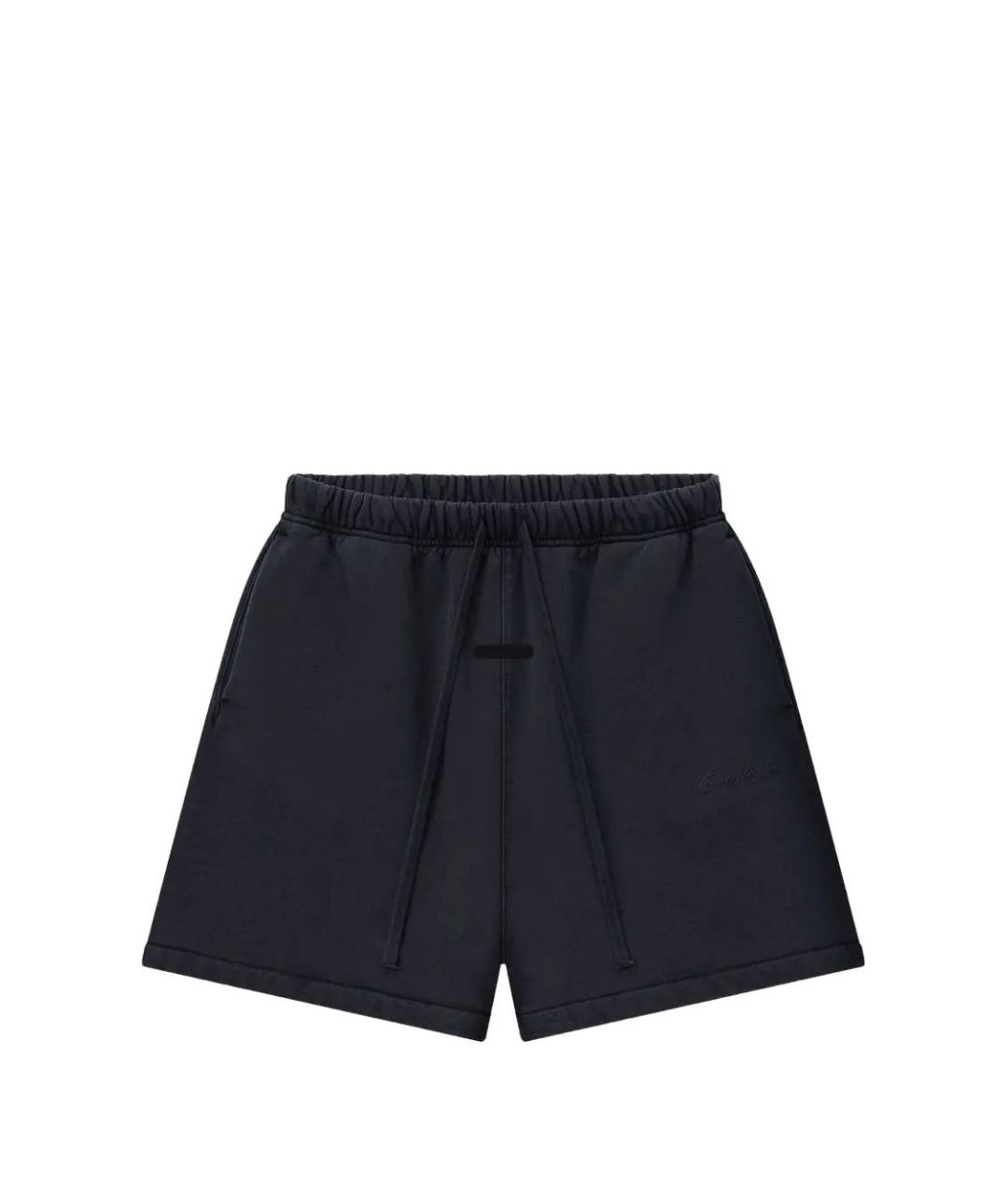 FEAR OF GOD ESSENTIALS Черные хлопковые шорты, фото 1