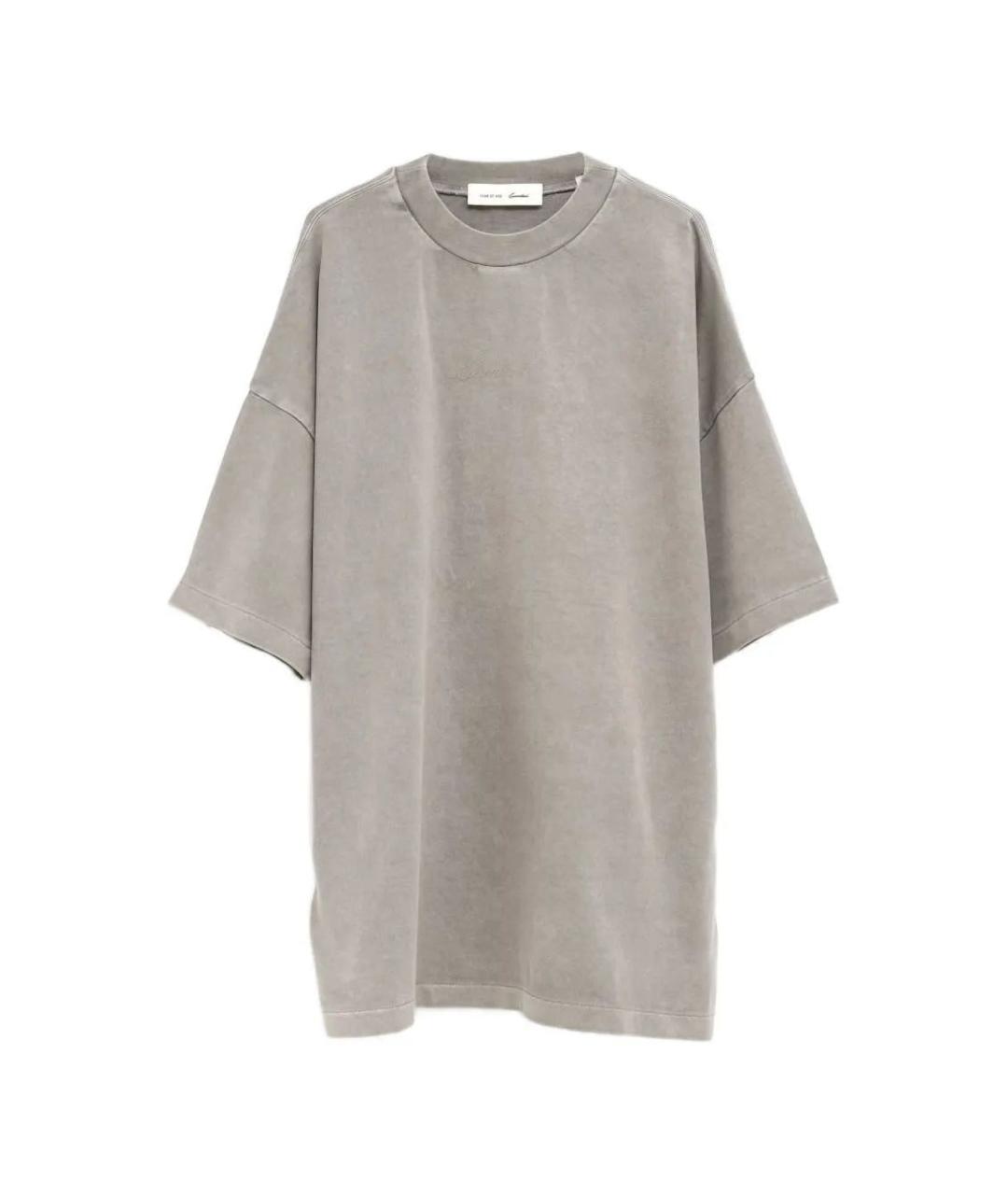 FEAR OF GOD ESSENTIALS Серая хлопковая футболка, фото 1