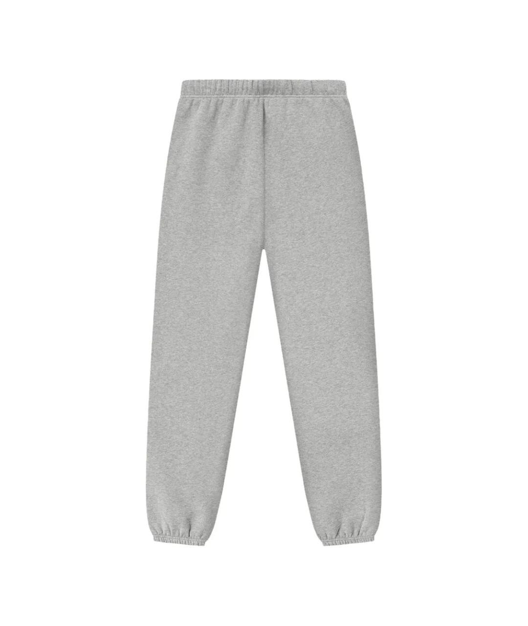 FEAR OF GOD ESSENTIALS Серые хлопковые повседневные брюки, фото 2