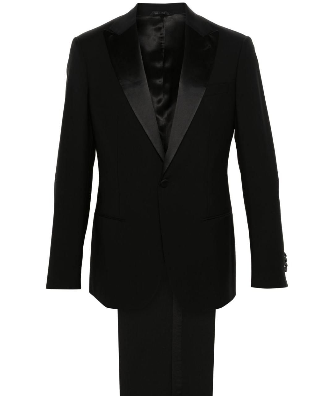GIORGIO ARMANI Черный классический костюм, фото 1