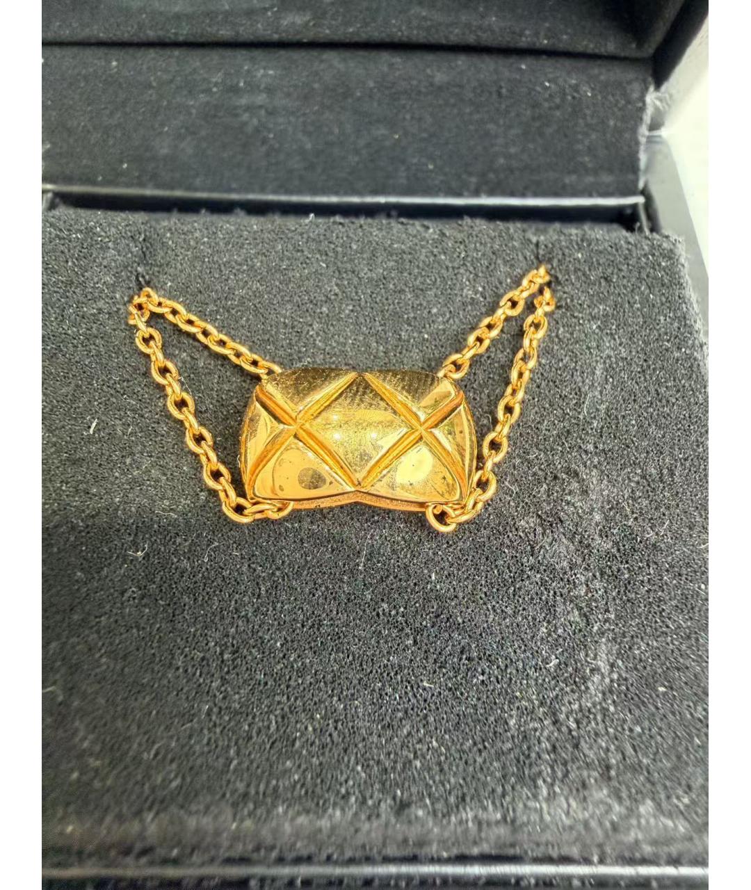 CHANEL Золотое колье, фото 2