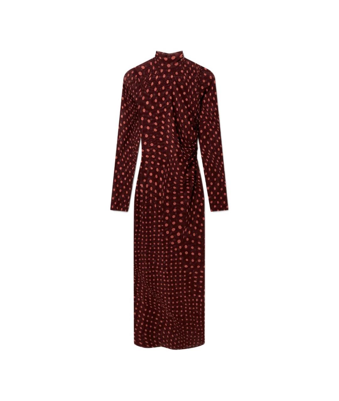 STELLA MCCARTNEY Бордовое повседневное платье, фото 1