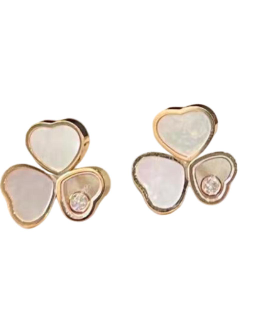CHOPARD Золотые серьги, фото 1