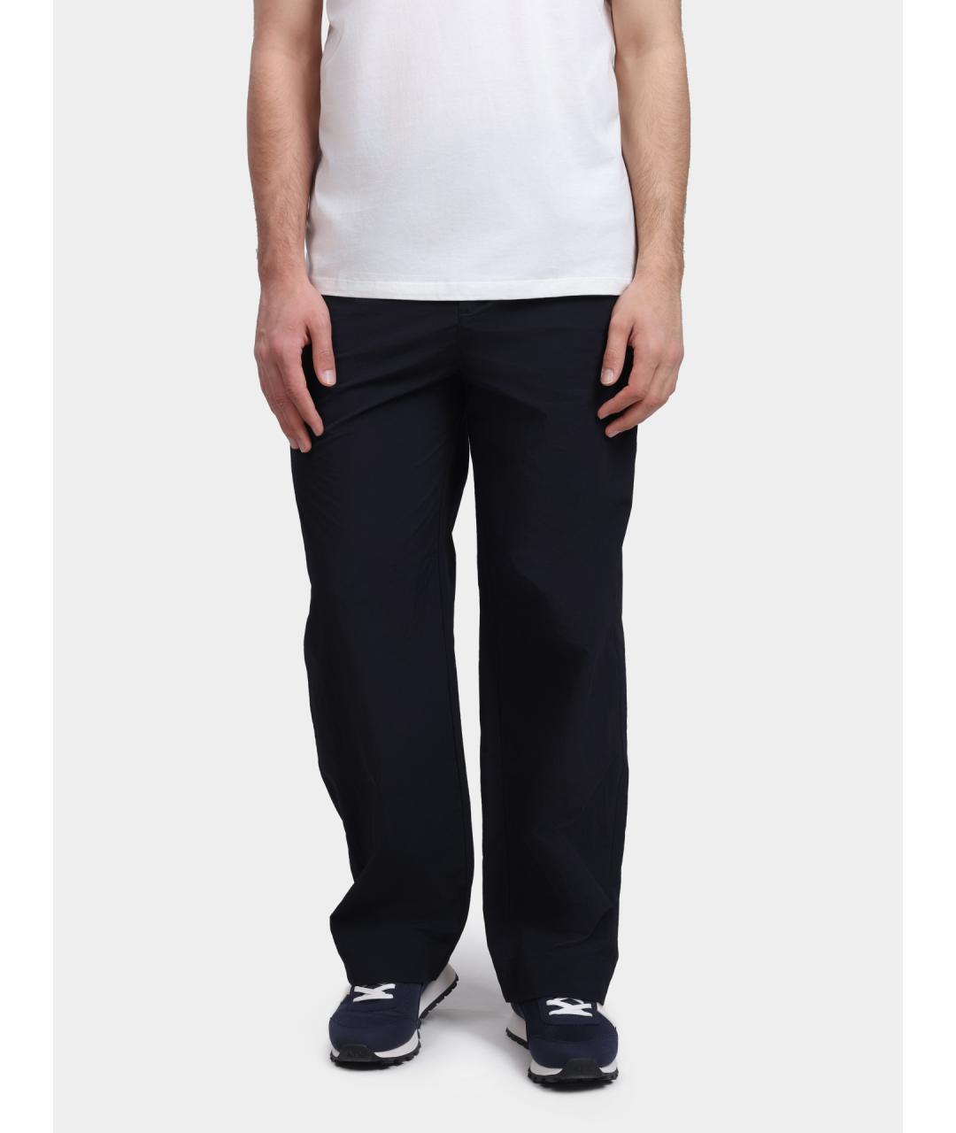 ARMANI EXCHANGE Темно-синие повседневные брюки, фото 6