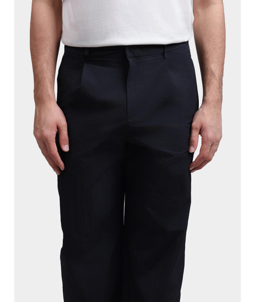 ARMANI EXCHANGE Темно-синие повседневные брюки, фото 4