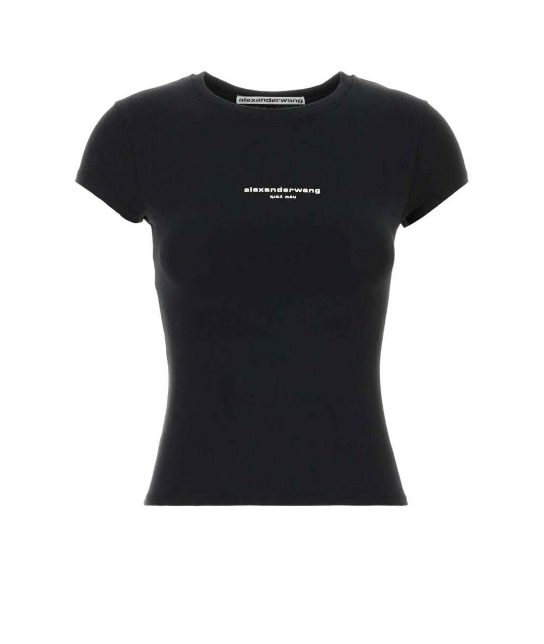 ALEXANDER WANG Черная футболка, фото 1